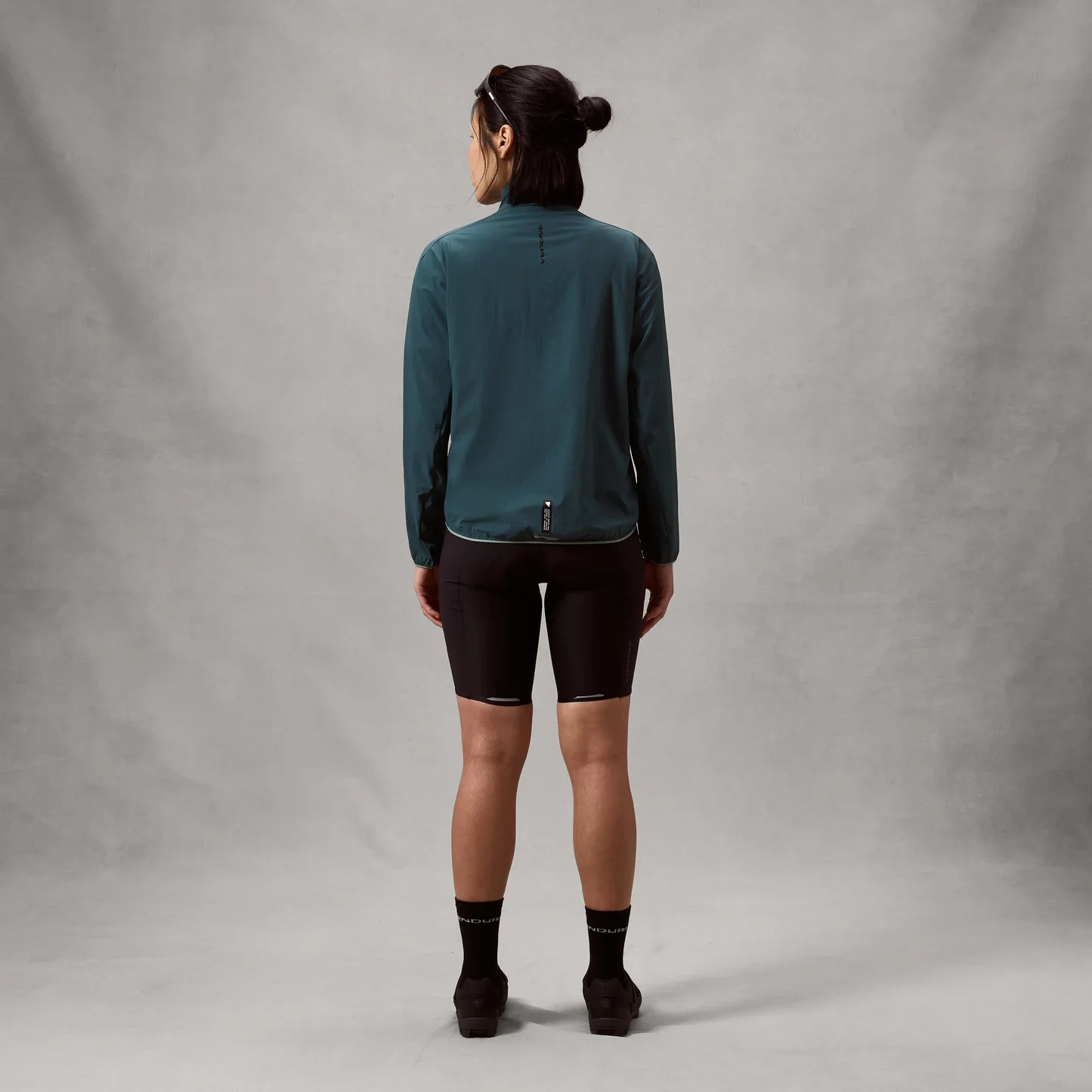 Damska kurtka ENDURA ALLTRACK RIDE PACKABLE Jacket Teal - Image 3