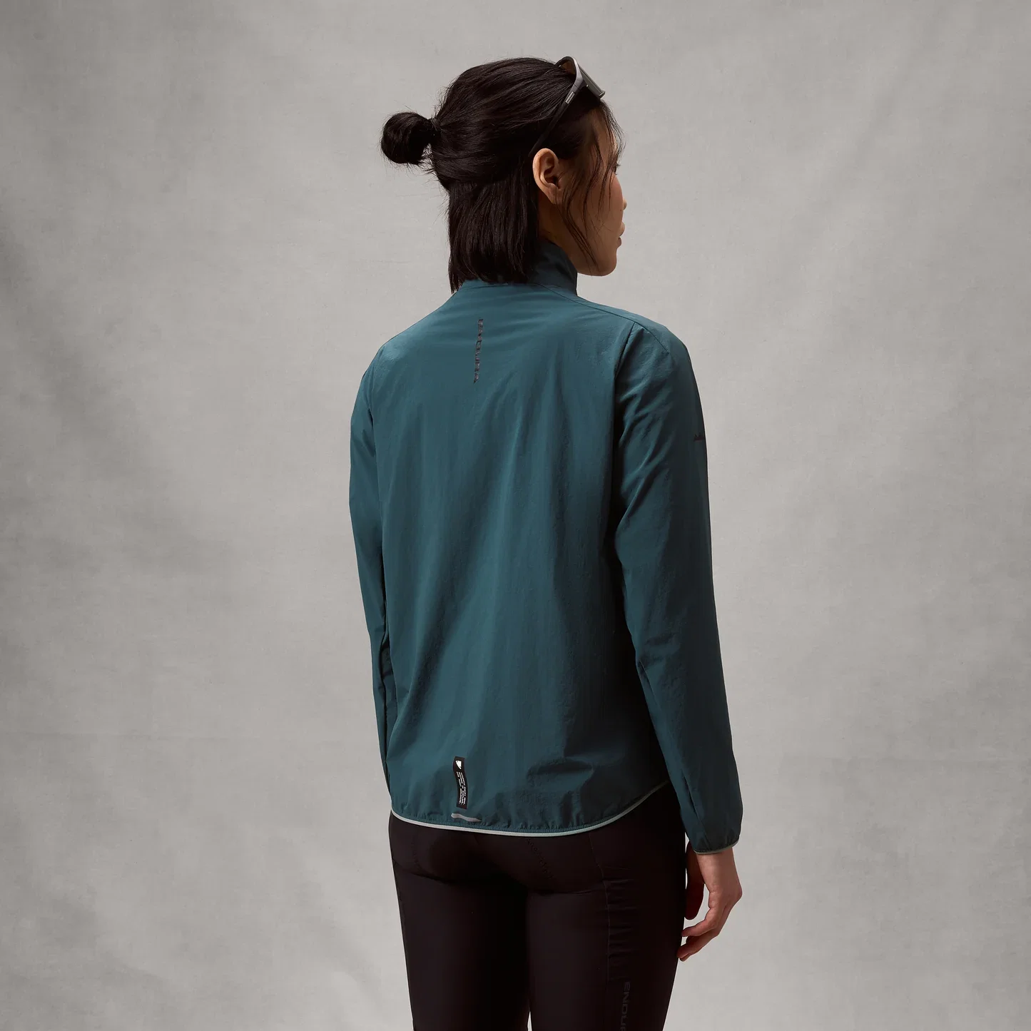 Damska kurtka ENDURA ALLTRACK RIDE PACKABLE Jacket Teal - Image 4
