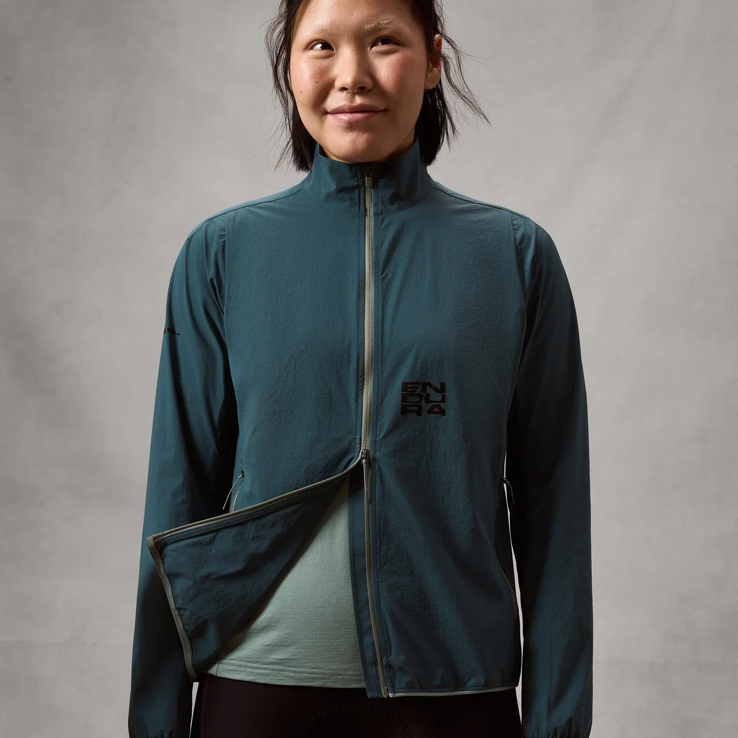 Damska kurtka ENDURA ALLTRACK RIDE PACKABLE Jacket Teal - Image 7