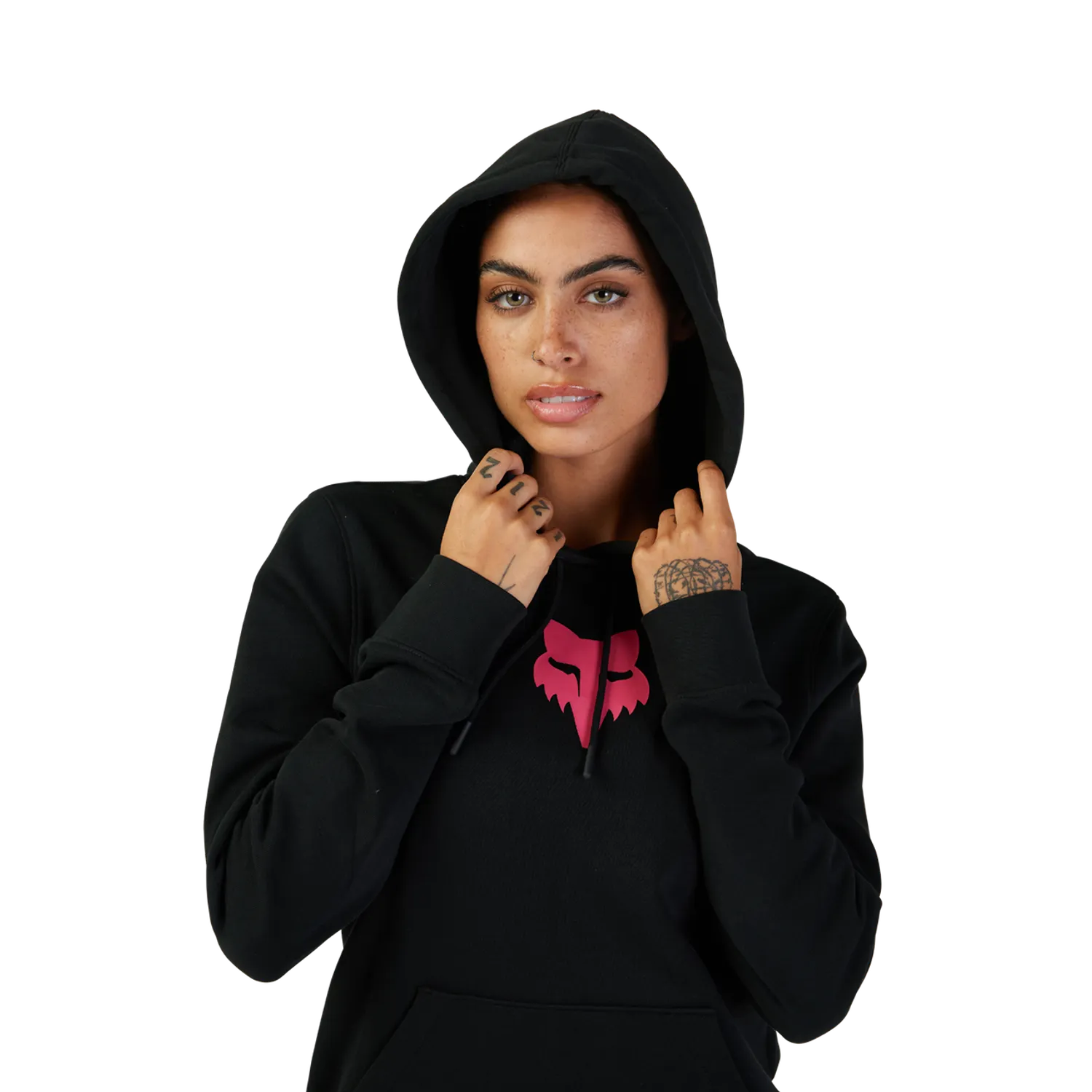 Bluza damska FOX HEAD czarna/różowa - Image 7