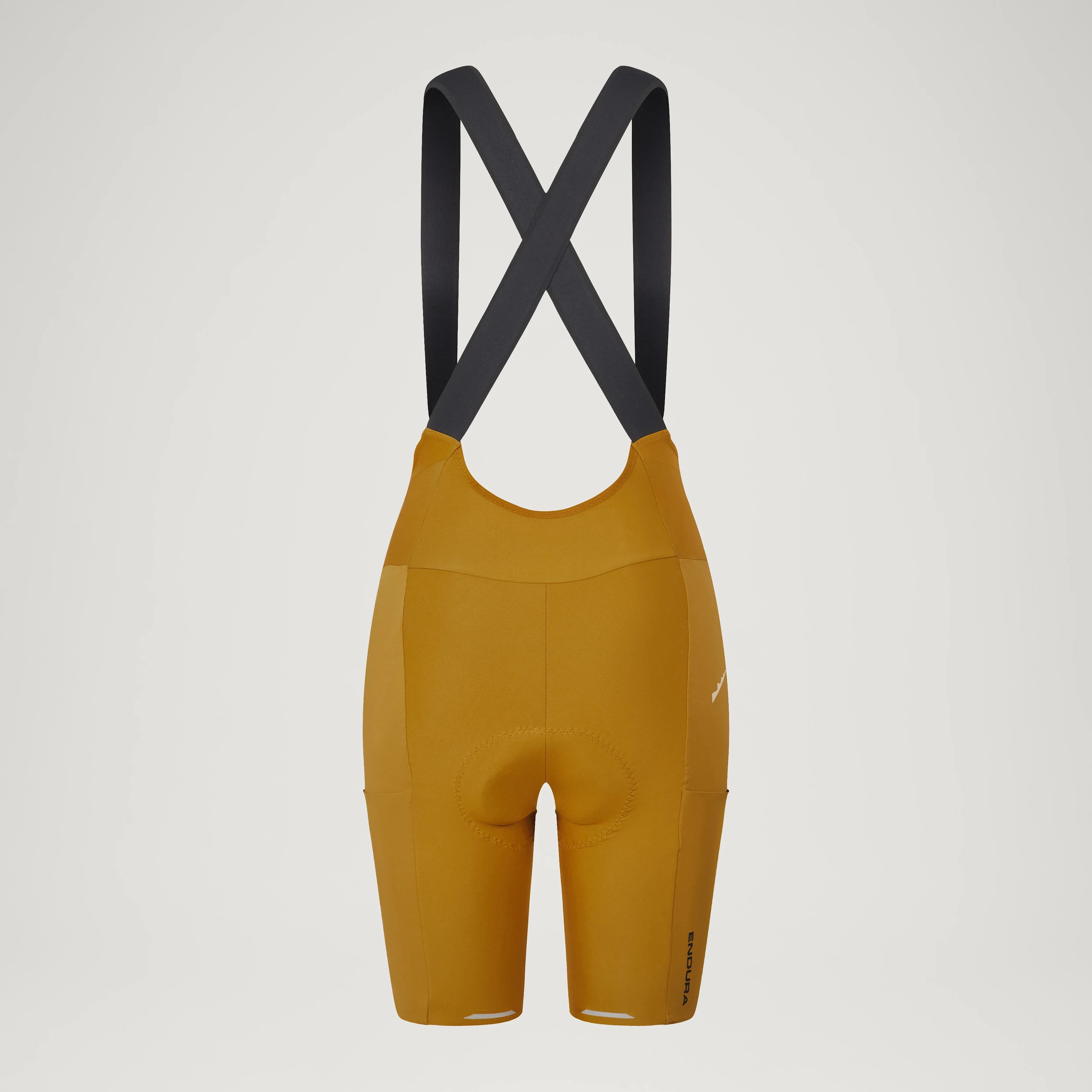 Damskie brązowe spodenki ENDURA ALLTRACK RIDE Bib Short - Image 2