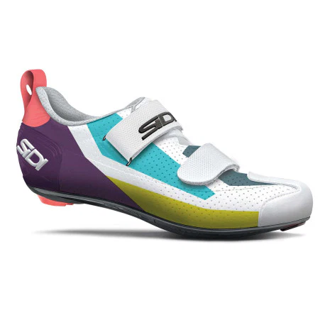 Damskie buty szosowe/triathlonowe T-5 AIR biały/fioletowy