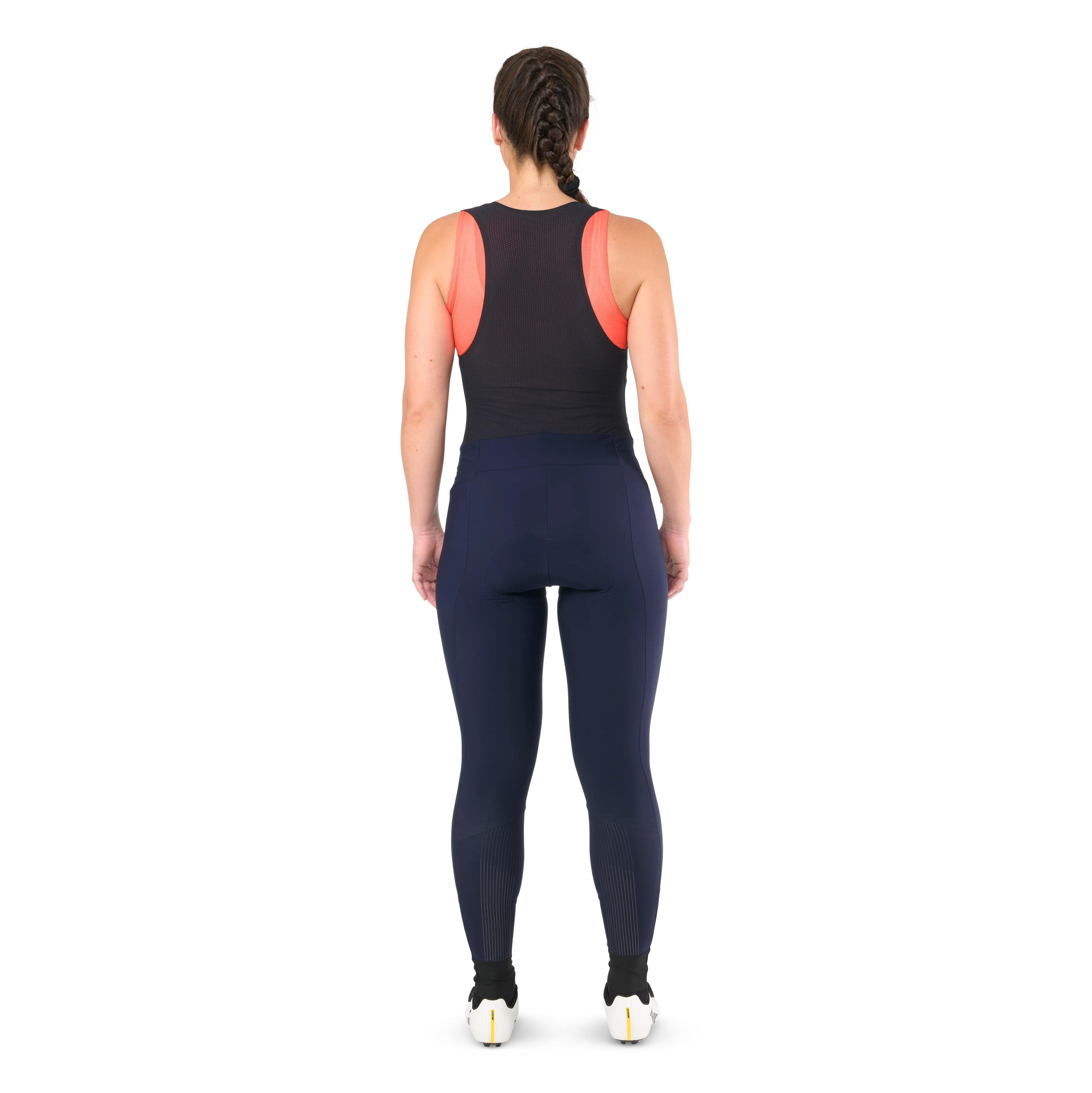 Damska koszulka termoaktywna MAVIC COSMIC THERMO Bib Tight Blue - Image 2