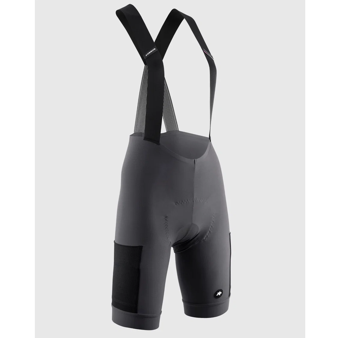 ASSOS TACTICA KIESKAFER T5 GRAVEL Bibshort damskie szary - Image 4