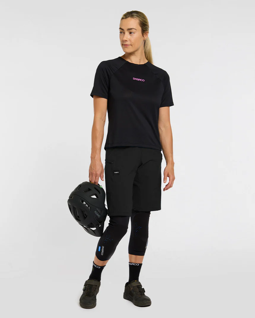 Damskie spodenki DHARCO TRAIL Shorts Black - Image 5