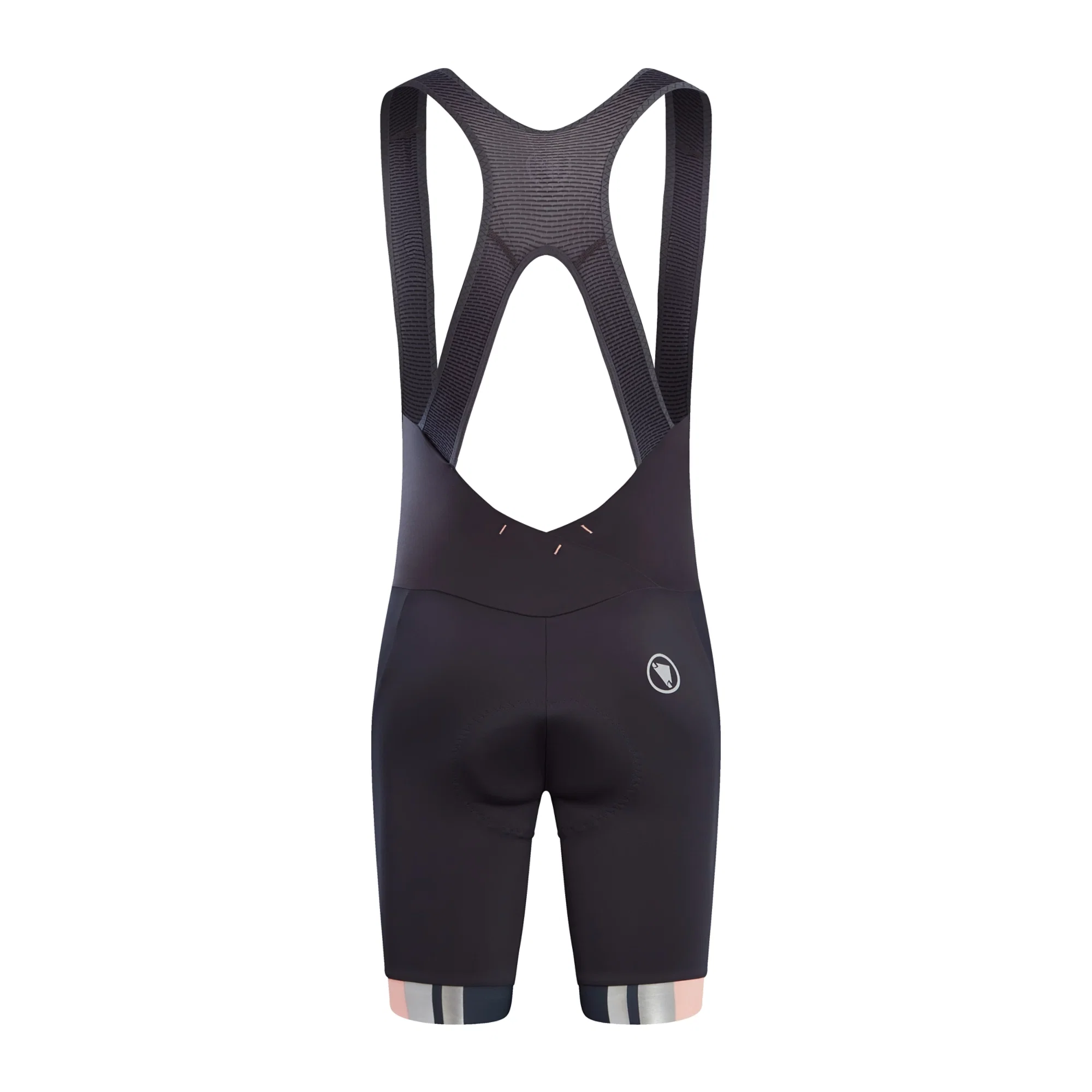 Damskie spodenki ENDURA FS260-PRO DS Bibshort czarny/pomarańczowy - Image 2