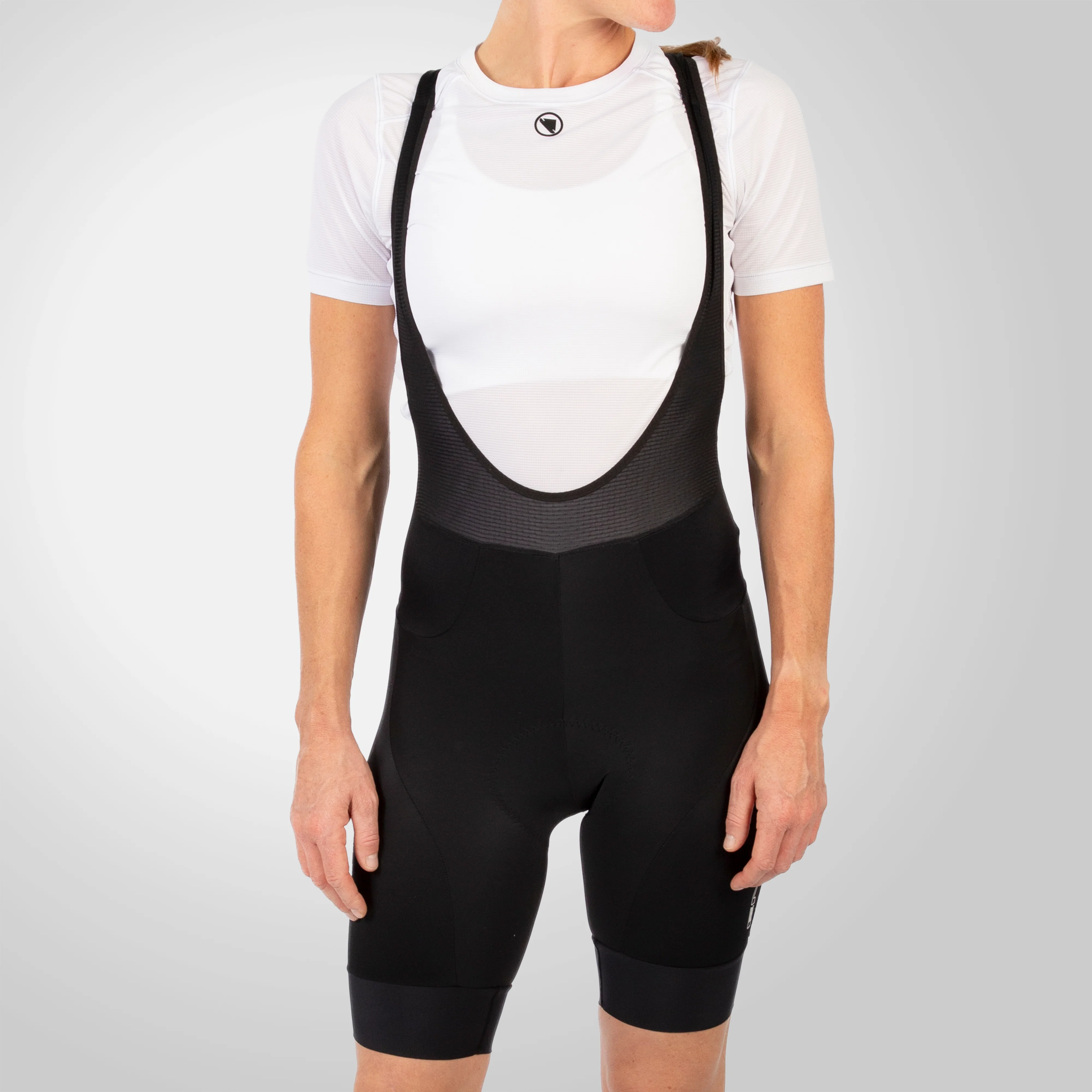 Damskie spodenki ENDURA FS260-PRO DS Bibshort Black - Image 4