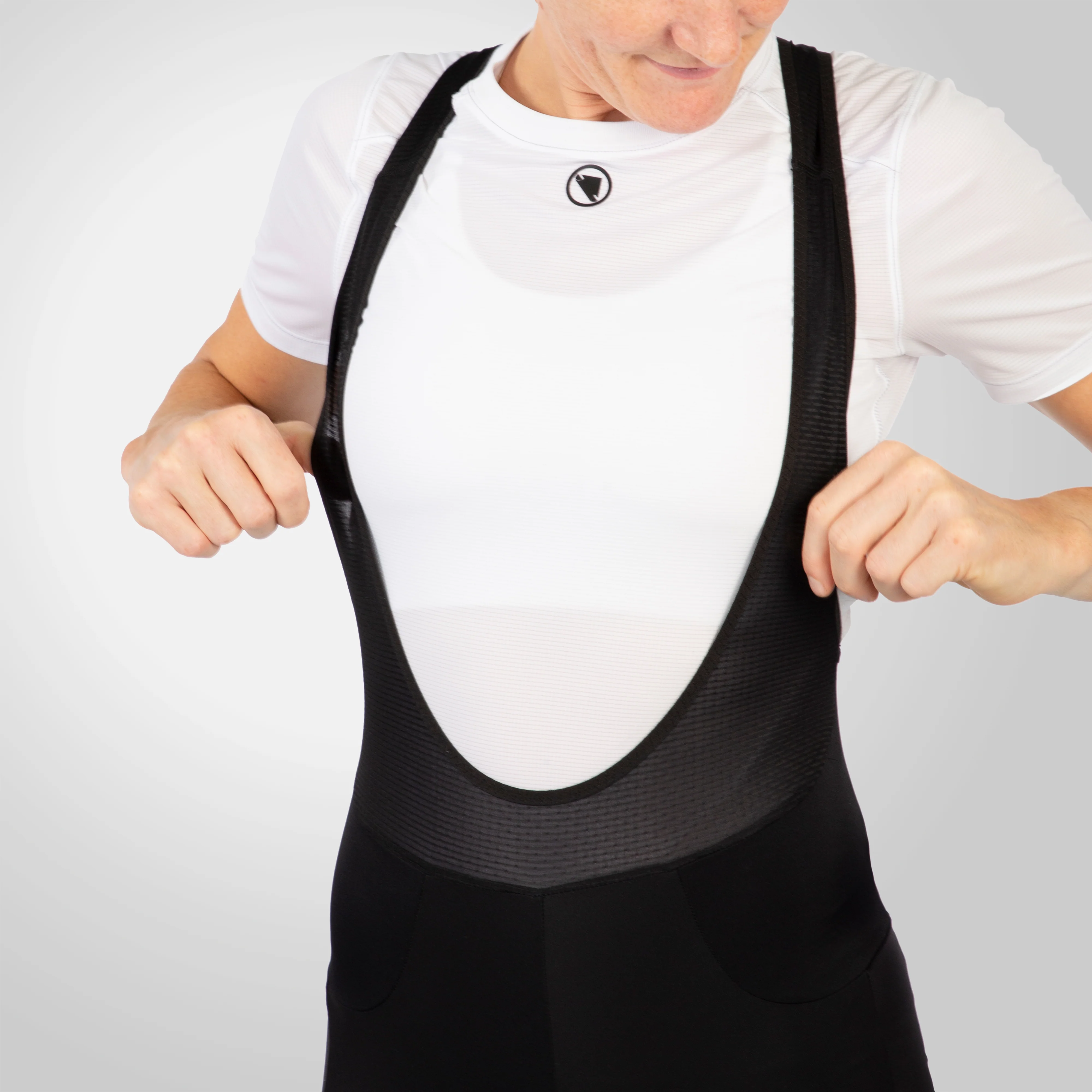 Damskie spodenki ENDURA FS260-PRO DS Bibshort Black - Image 5
