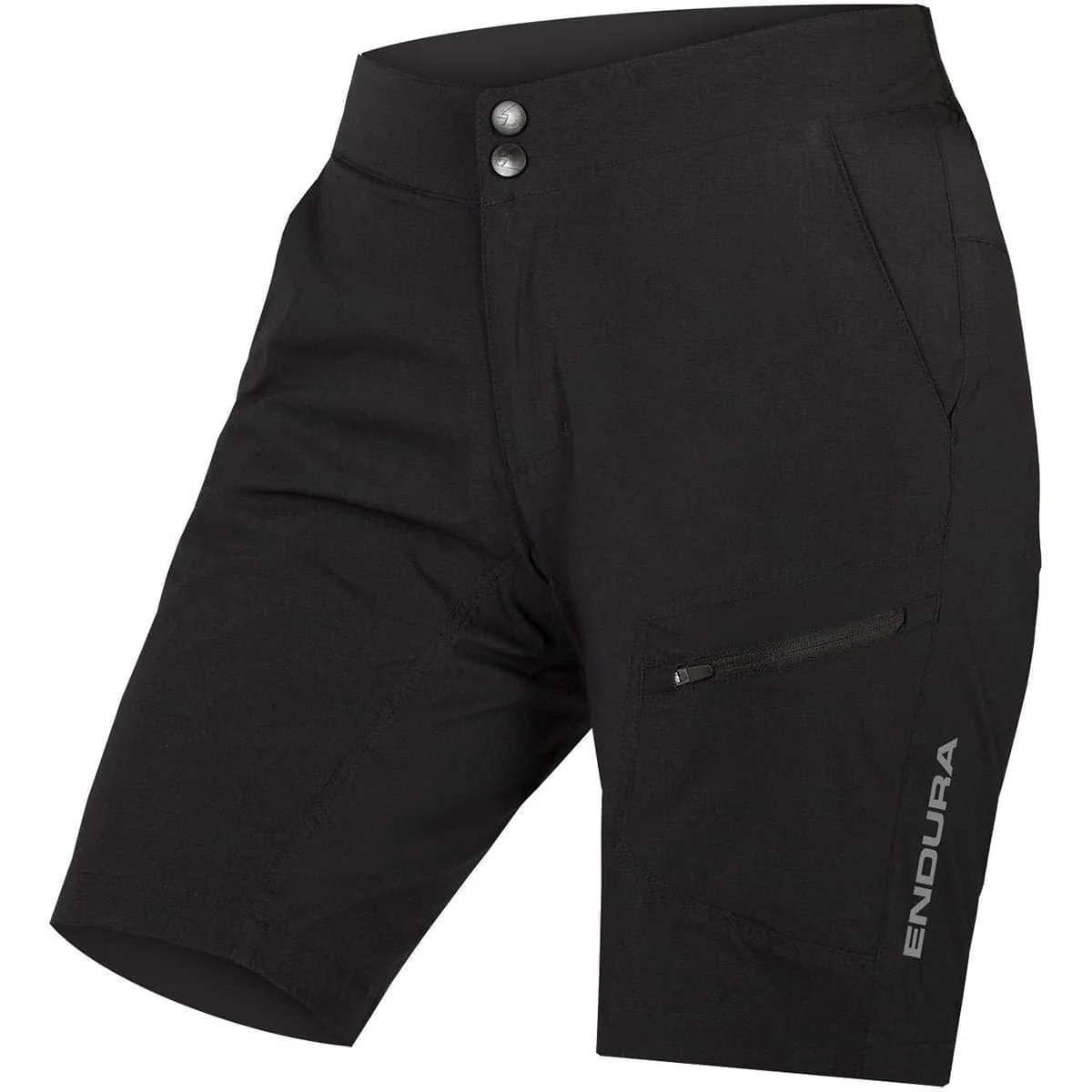Damskie spodenki ENDURA HUMMVEE LITE LINER w kolorze czarnym