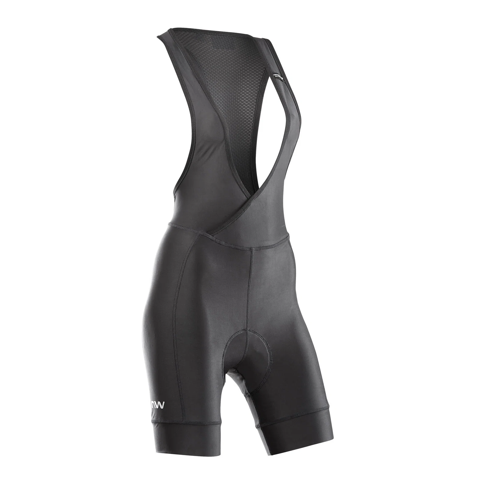 Damskie spodenki NORTHWAVE ACTIVE Bibtights Short Black
