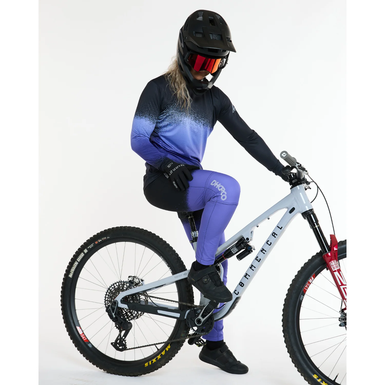 Damskie spodnie DHARCO GRAVITY ULTRA VIOLET w kolorze fioletowym - Image 7