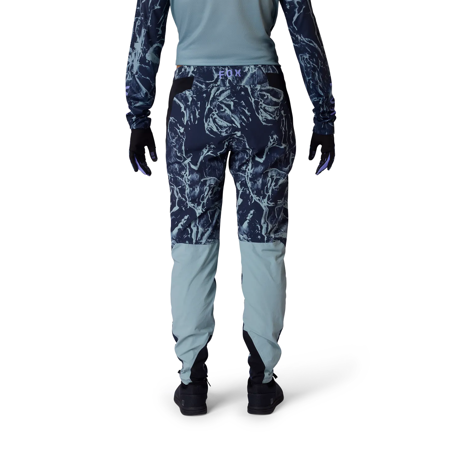 Damskie spodnie FOX RANGER IMAGE PRINT Arctic Blue - Image 4