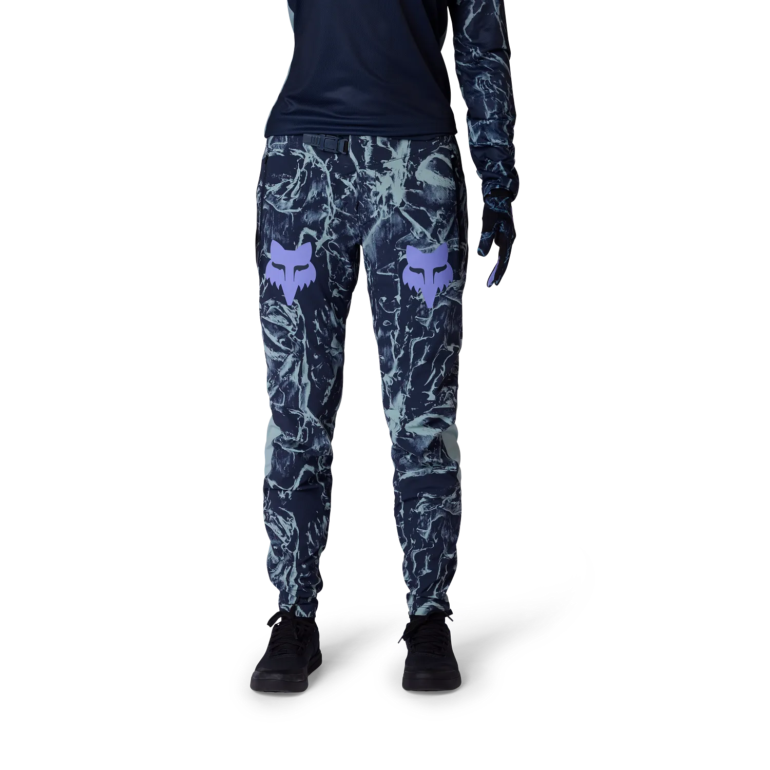 Damskie spodnie FOX RANGER IMAGE PRINT Arctic Blue - Image 5