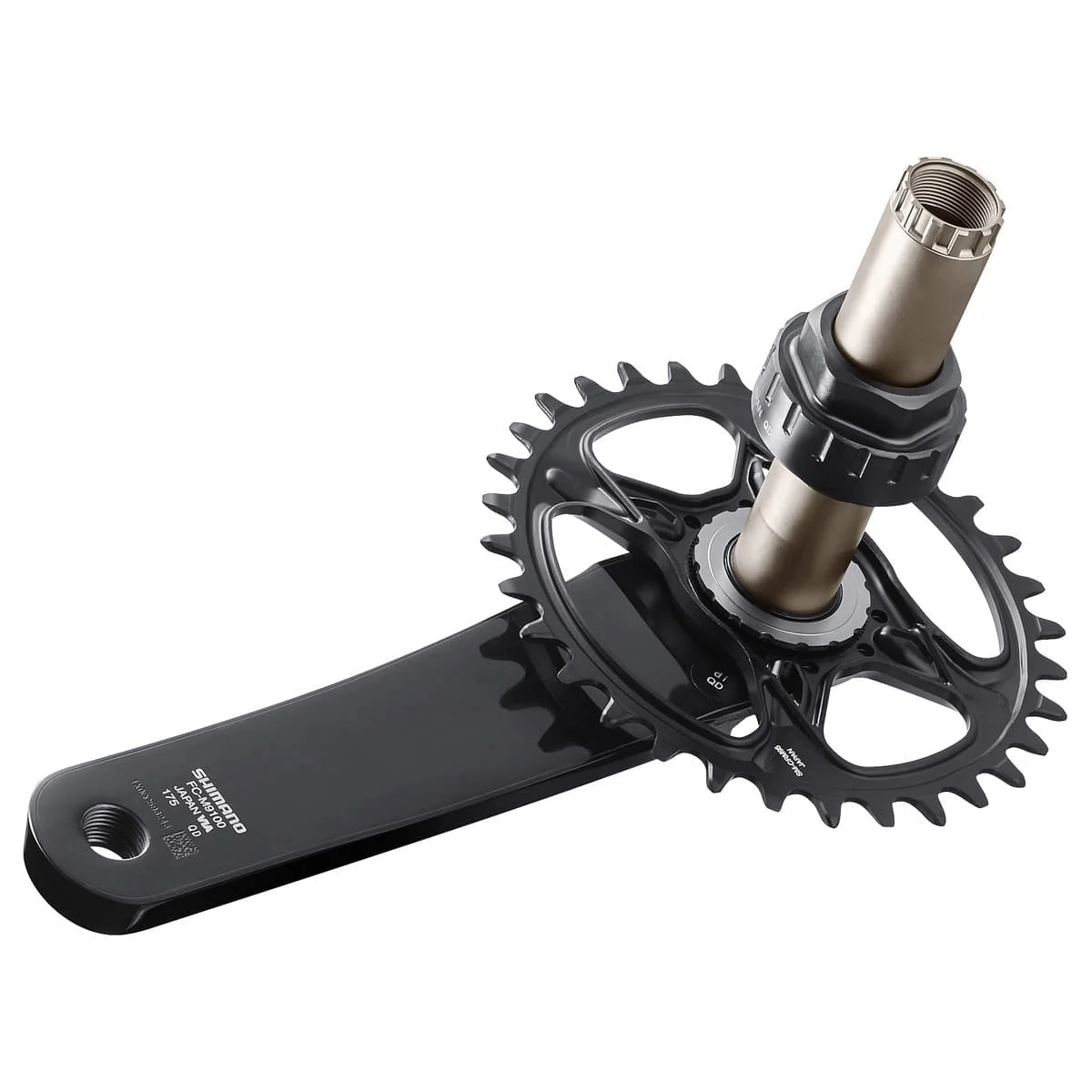 Demontaż mechanizmu korbowego z mocowaniem bezpośrednim SHIMANO TL-FC41 - Image 2