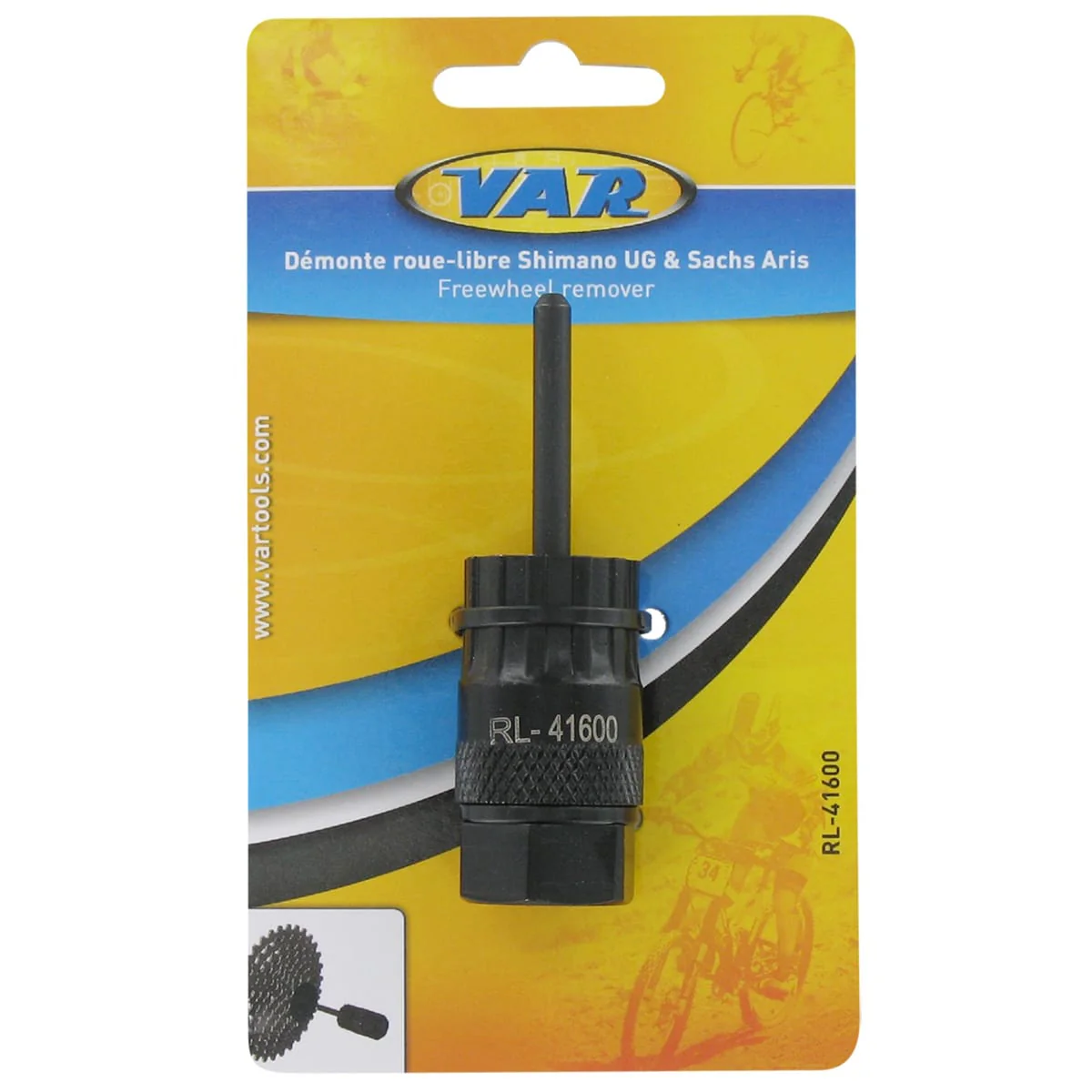 Demontaż wolnego koła z prowadnicą VAR dla Shimano UG/Campagnolo/Sachs Aris - Image 2