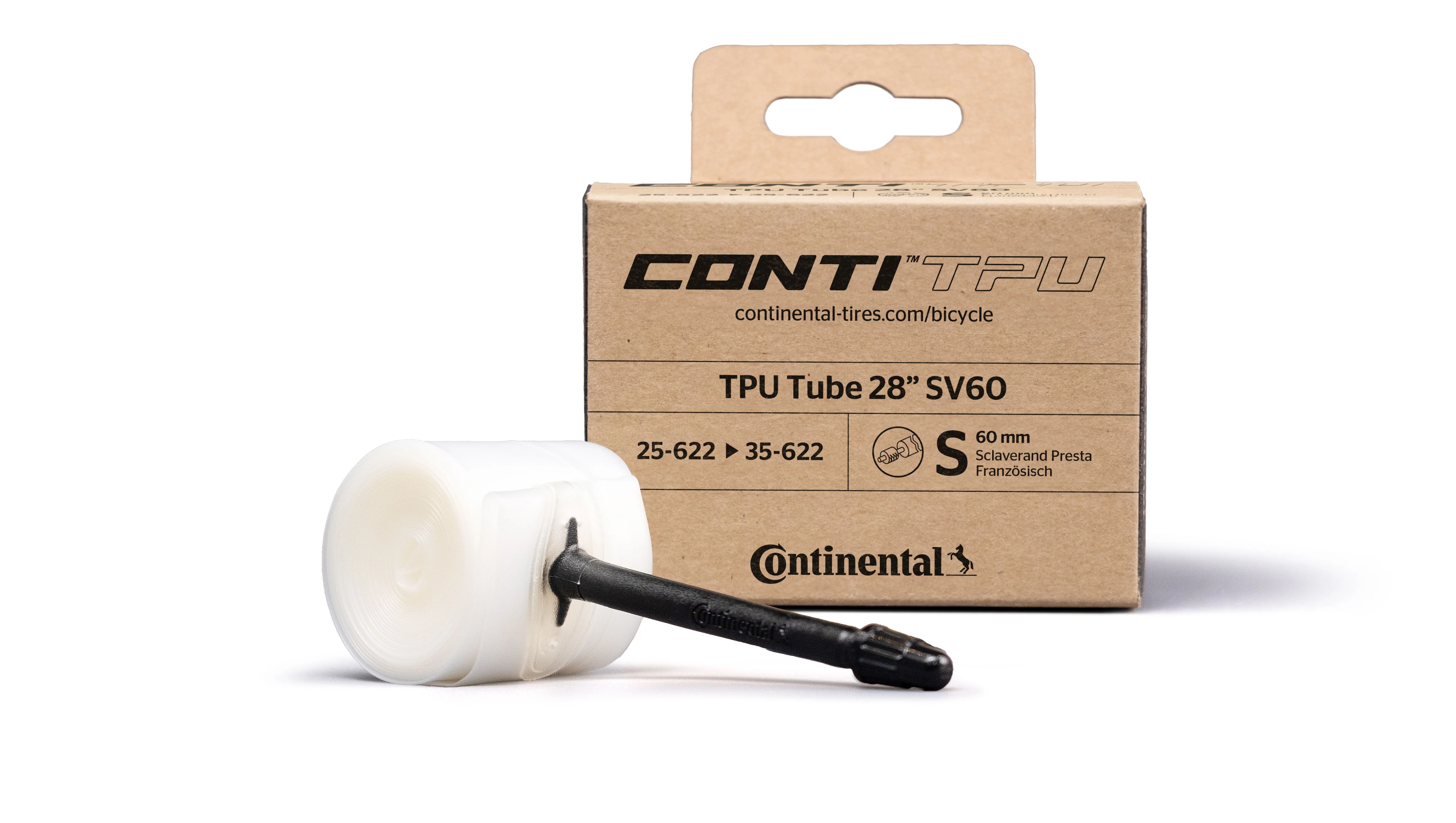 Dętka CONTINENTAL CONTITPU 700x25/35 Zawór Presta