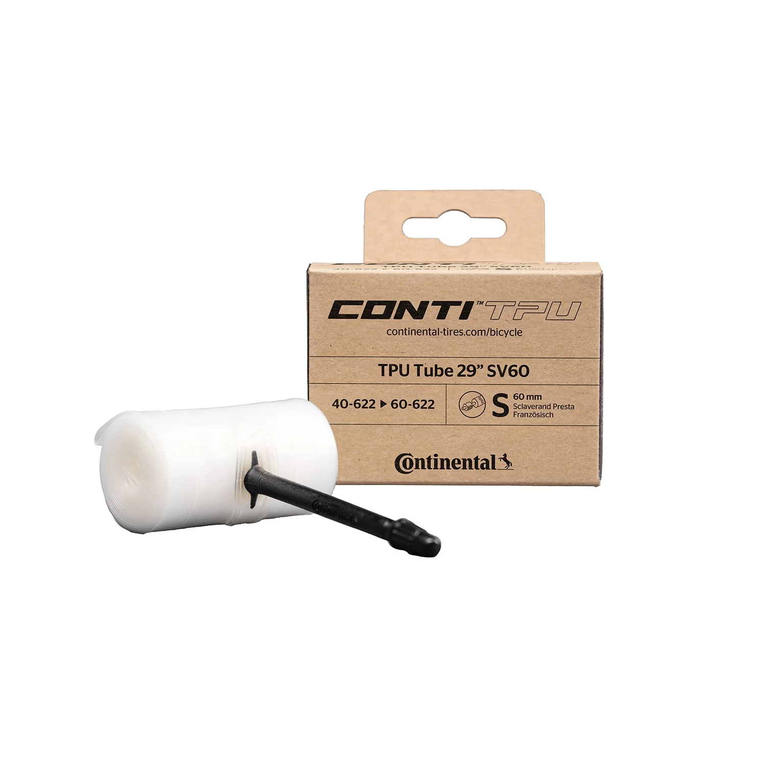 Dętka CONTINENTAL CONTITPU 700x40/60 Presta