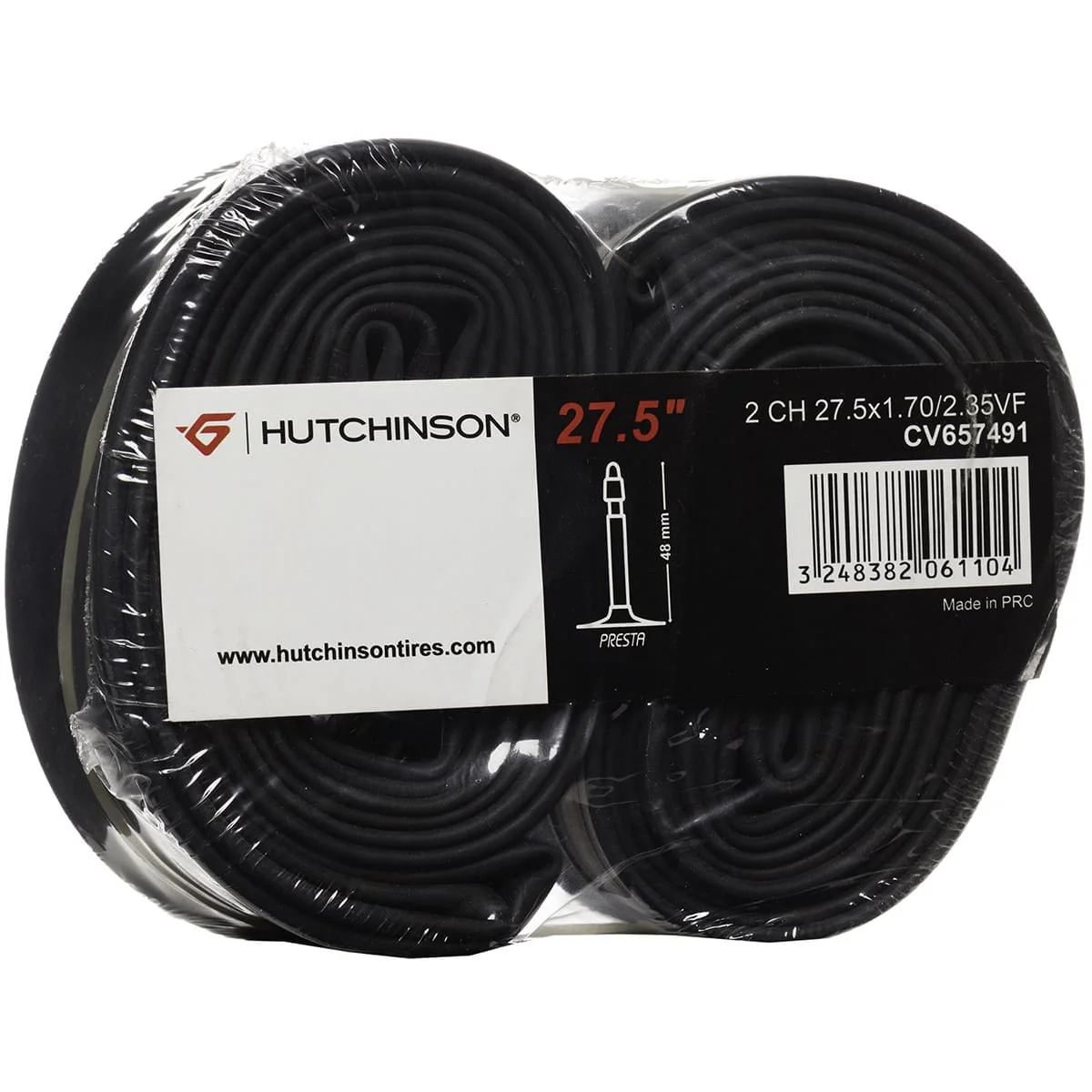 Dętka HUTCHINSON 27,5x1,70 - 2,35 Presta 40 mm (zestaw 2 szt.)