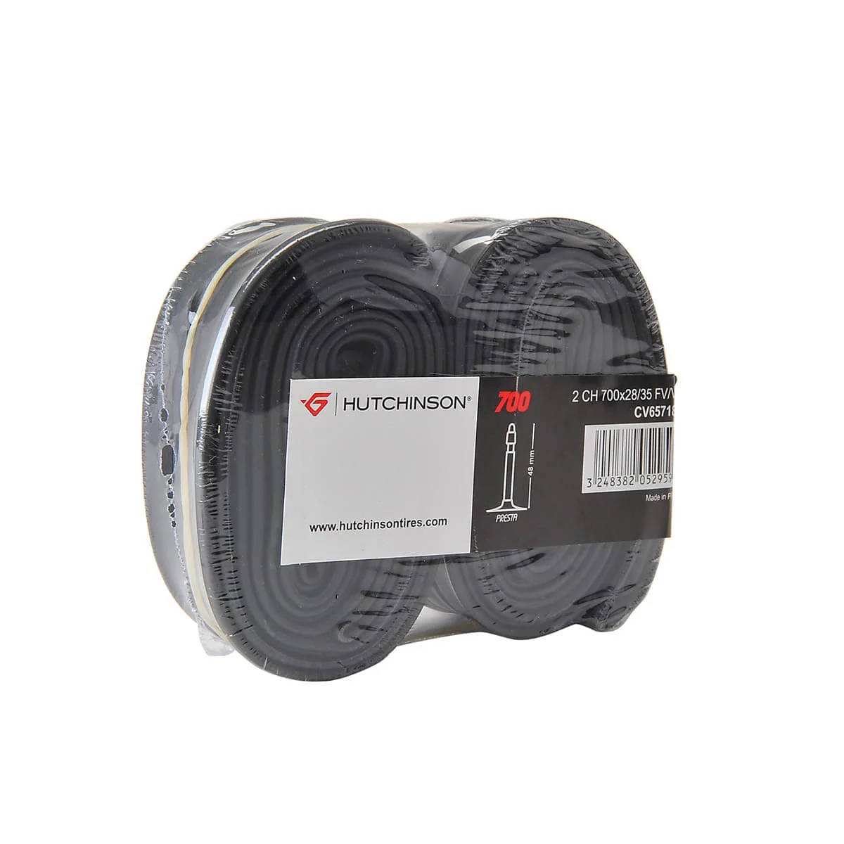 Dętka HUTCHINSON 700x28/35 PRESTA 48mm (zestaw 2 szt.)