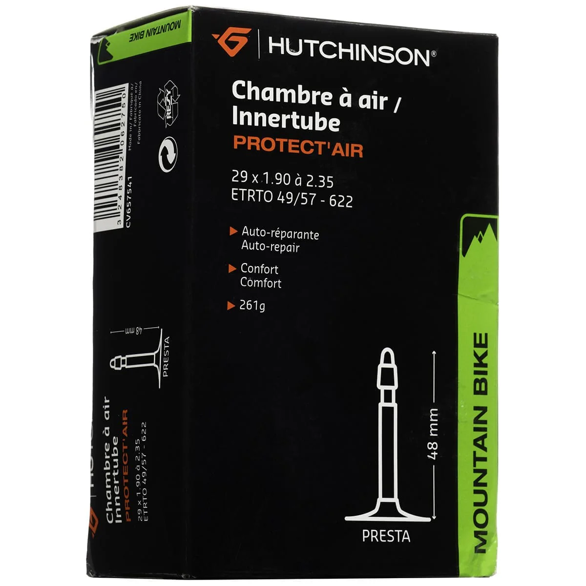 Dętka HUTCHINSON PROTECT'AIR 29x 1.90 - 2.35 Presta 48 mm