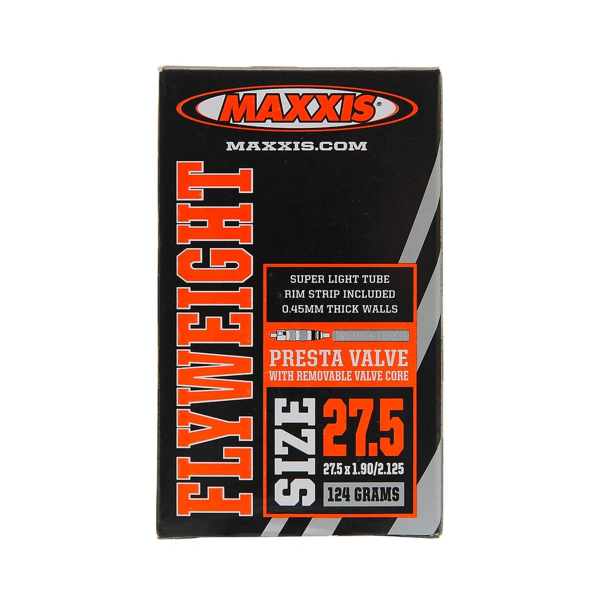 Dętka MAXXIS FLYWEIGHT 27,5x1,9/2,125 Presta czarna