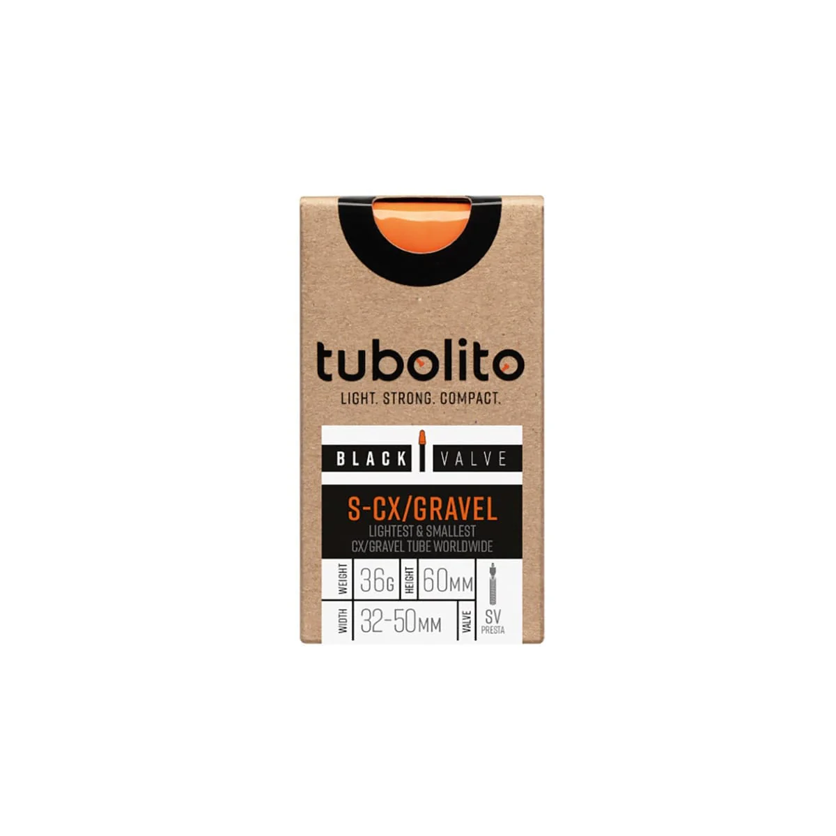 Dętka TUBOLITO S-CX/GRAVEL 700x30/47 Presta, czarna