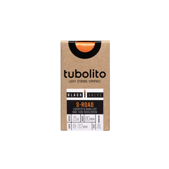 Dętka TUBOLITO S-ROAD 700x18/32 Presta czarna - Image 4