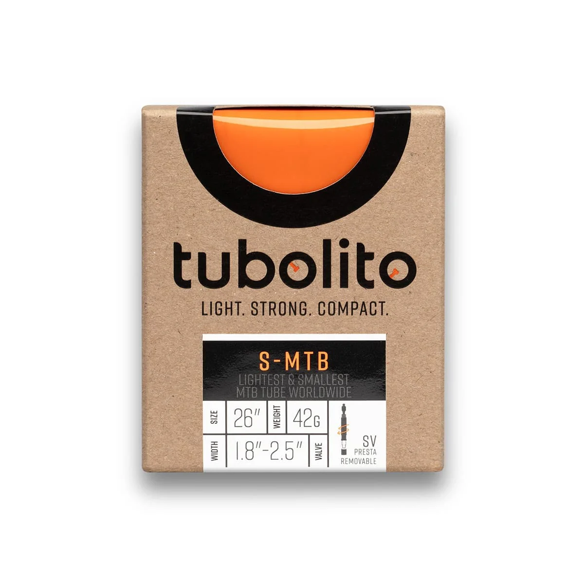 Dętka TUBOLITO S-TUBO 26x1.80/2.50 Presta 42 mm - Image 4