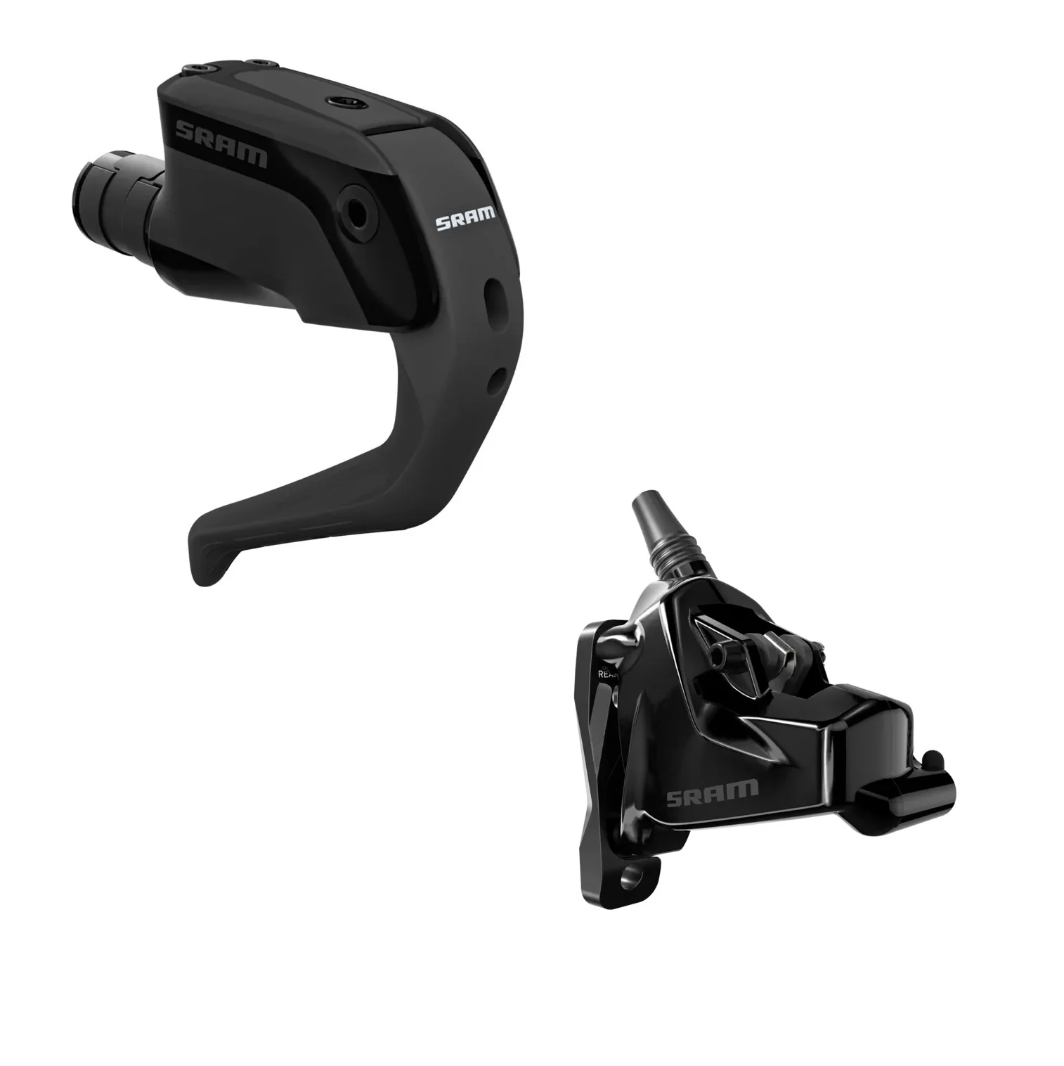 Dźwignia prosta i zacisk tylny SRAM S-900 AERO 2000 mm