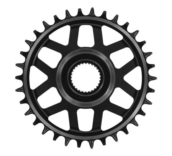 E-THIRTEEN HELIX RACE E-SPEC 11/12V Bezpośredni montaż Bosch Gen4 15mm Offset Mono Chainring Czarny - Image 2