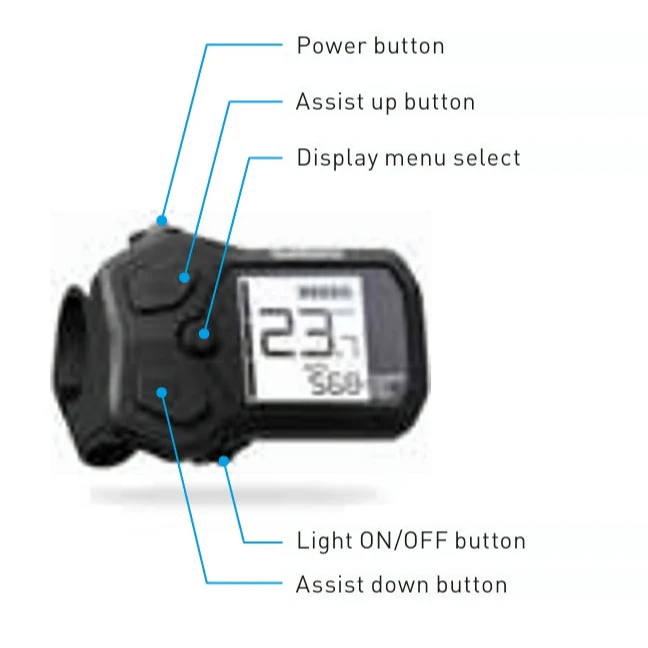 Ekran SHIMANO Steps SC-EN500 I-Spec EV - Image 3