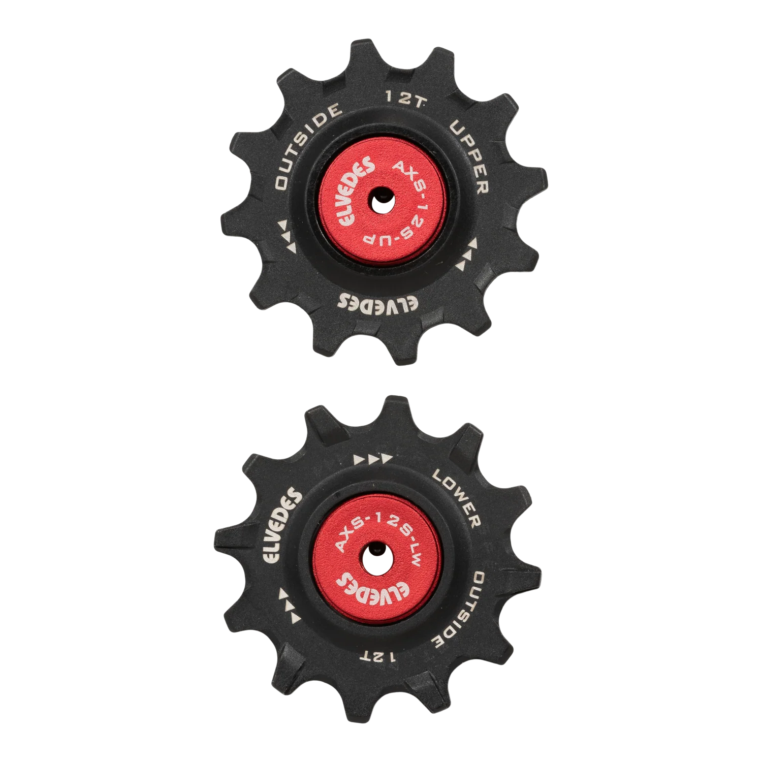 ELVEDES 12T Sram Red/Force AXS 12V Kółka przerzutki Łożyska ceramiczne NW