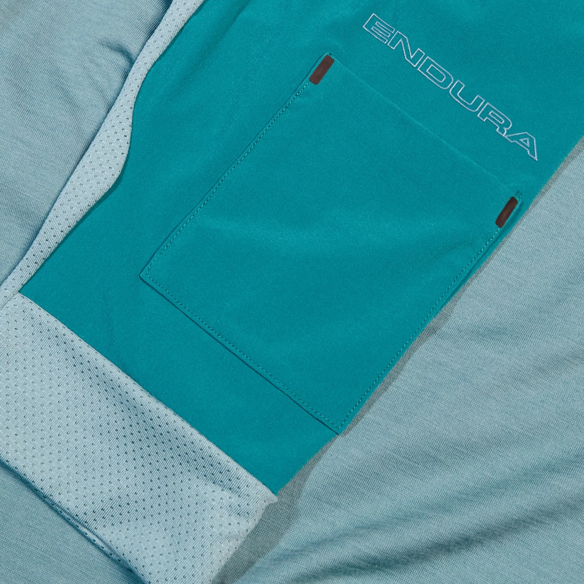 ENDURA GV500 damska koszulka z krótkim rękawem niebieska - Image 3