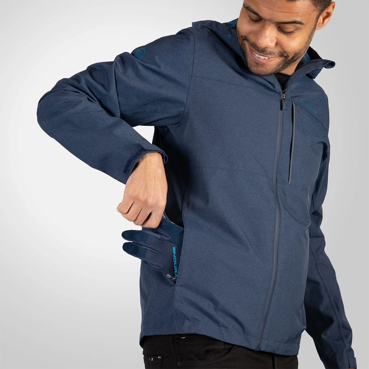 ENDURA HUMMVEE WATERPROOF Jacket Blue - Image 7