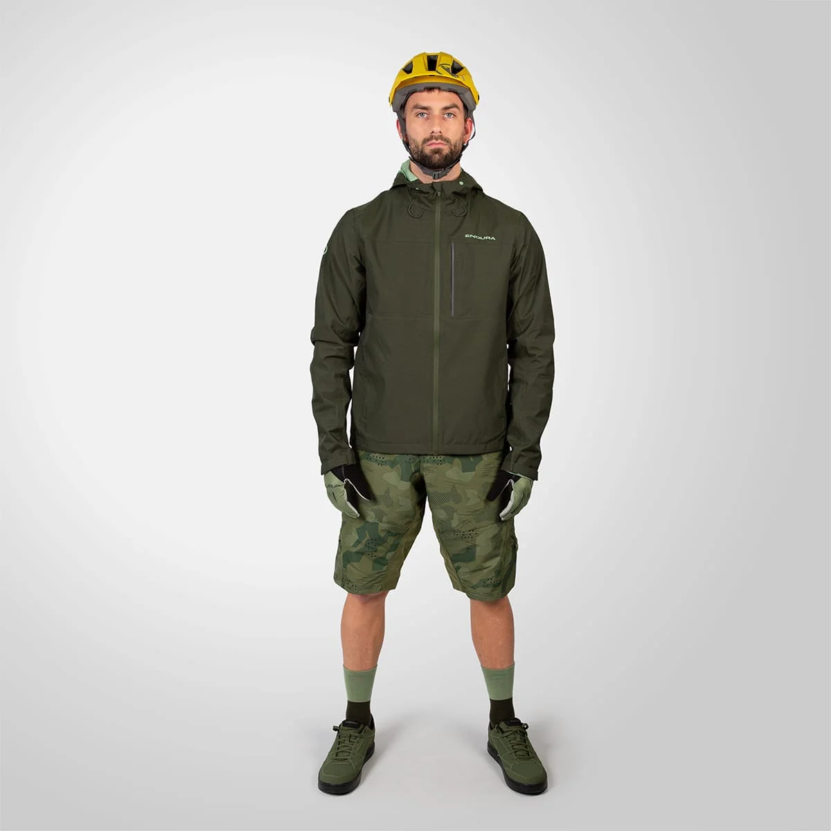 ENDURA HUMMVEE WATERPROOF Jacket Khaki - Image 3
