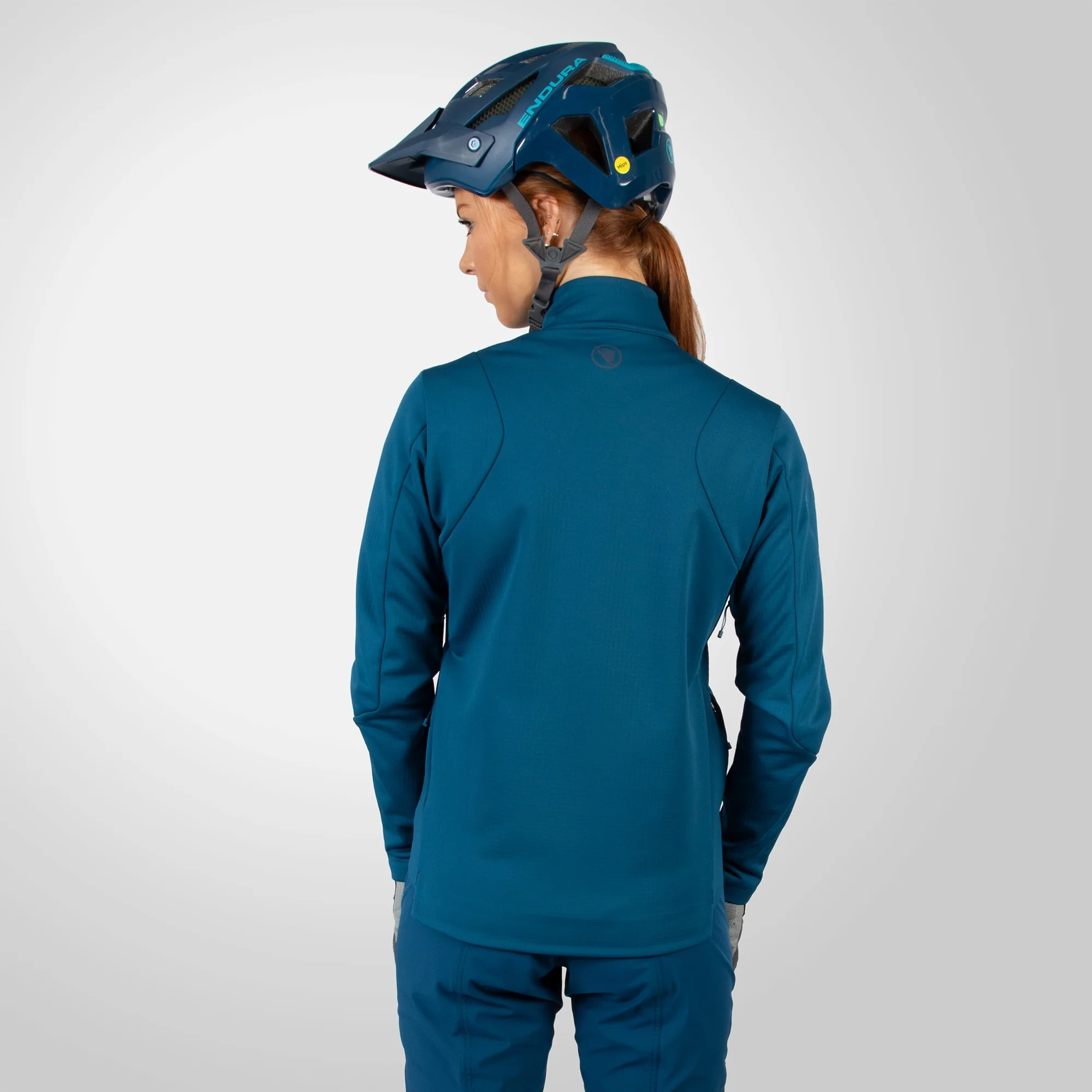 Damska kurtka ENDURA SINGLETRACK SOFTSHELL Jacket Blue - Image 4