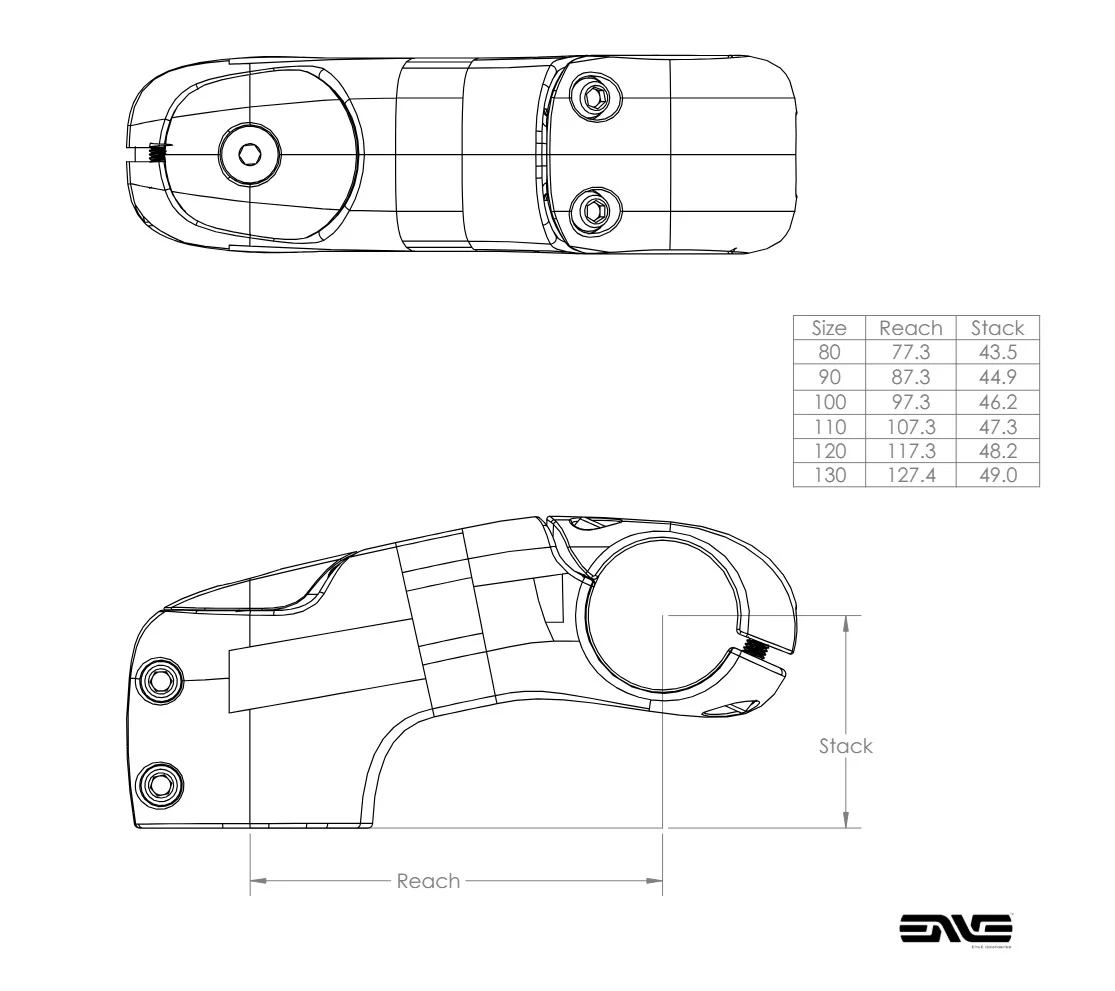 ENVE Stem Internal Passage High Rise - Image 6