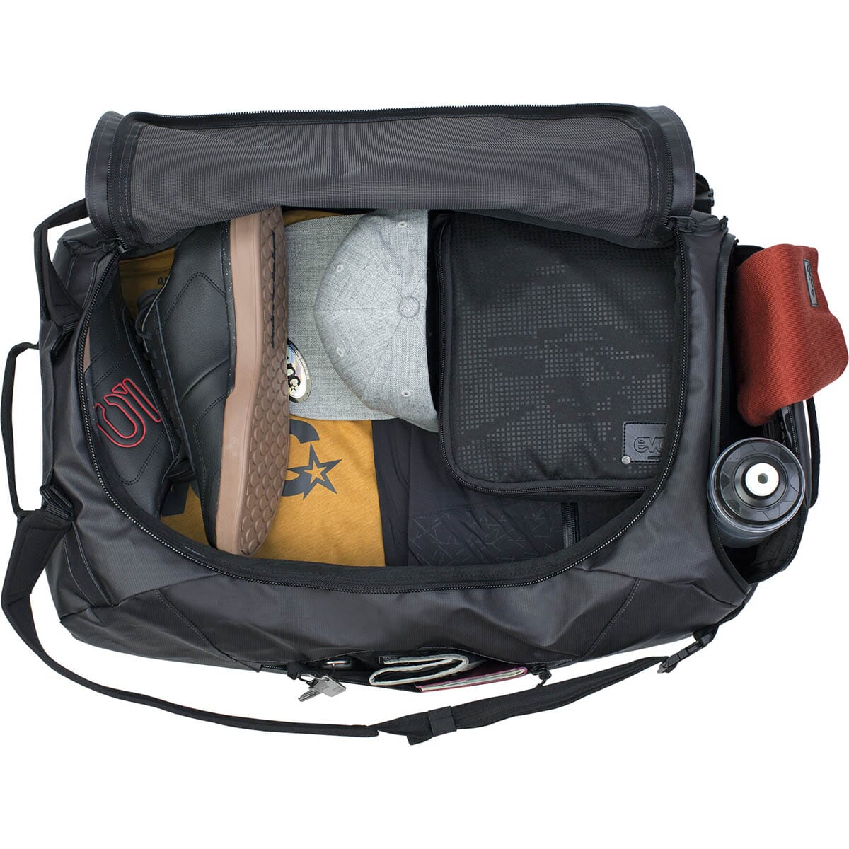 EVOC DUFFLE Torba podróżna 60 L czarna - Image 2