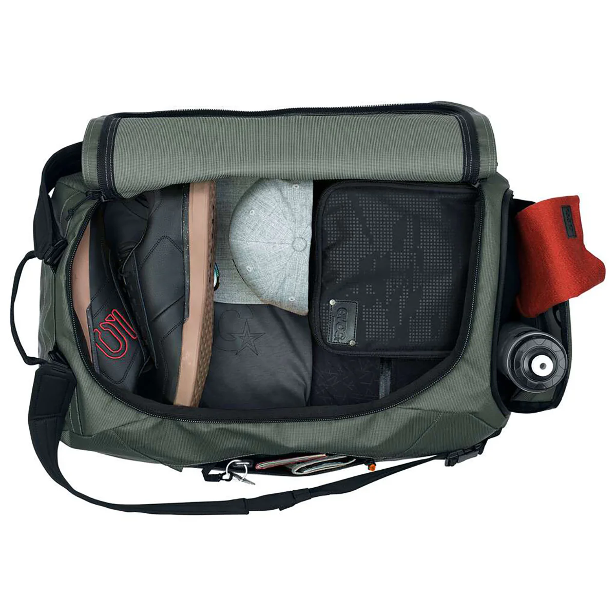 EVOC DUFFLE Torba podróżna 60 L Zielona - Image 2