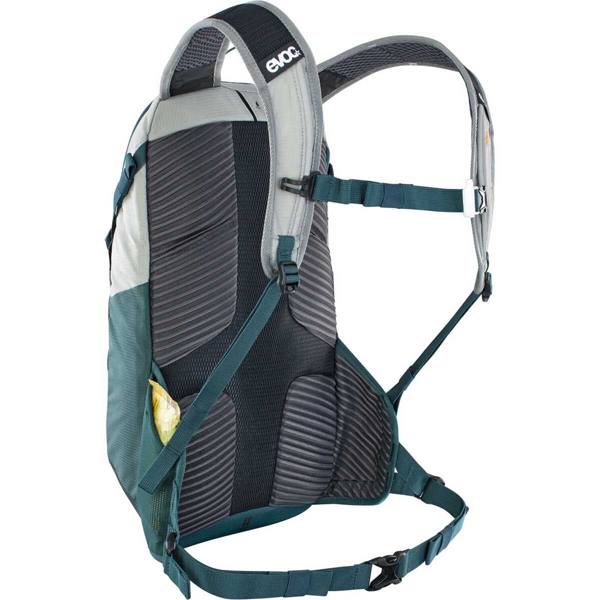 EVOC E-RIDE Backpack 12L Grey/Petrol - Image 2