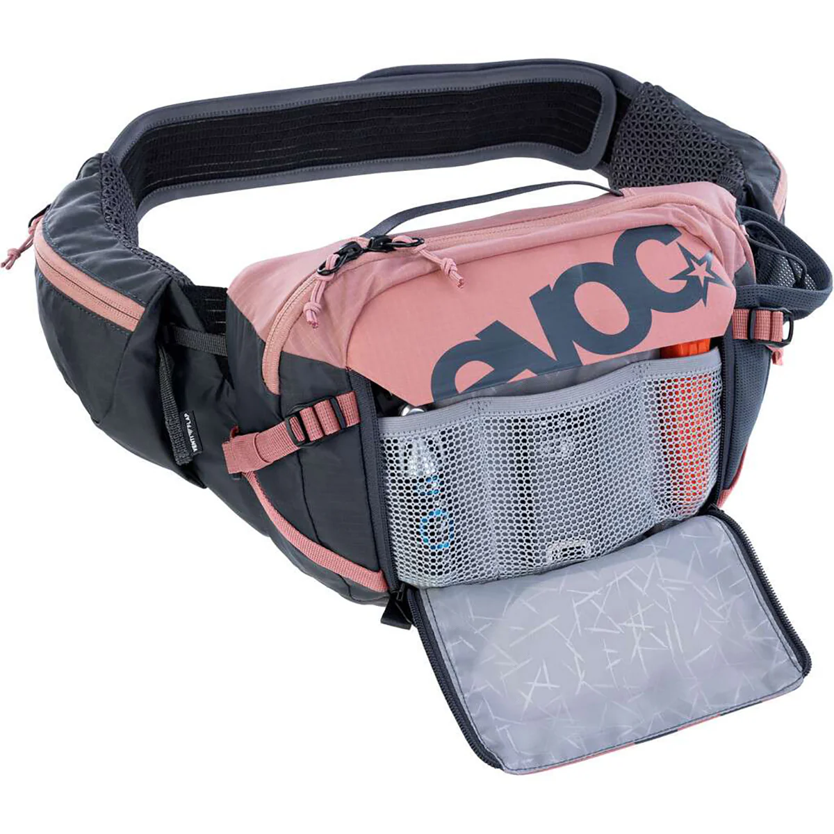 EVOC HIP PACK PRO 3 L Banana Bag Pink - Image 3