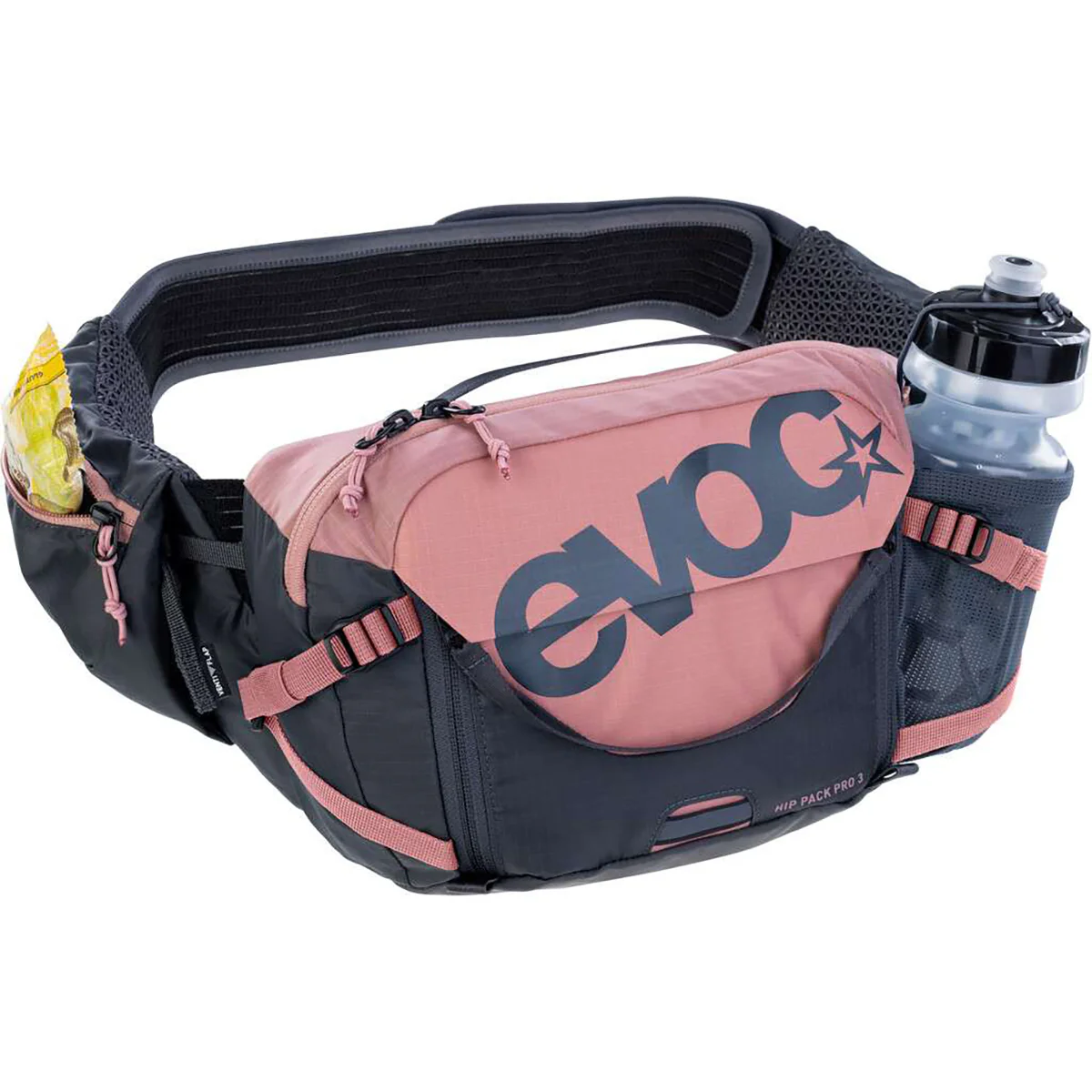 EVOC HIP PACK PRO 3 L Banana Bag Pink - Image 4