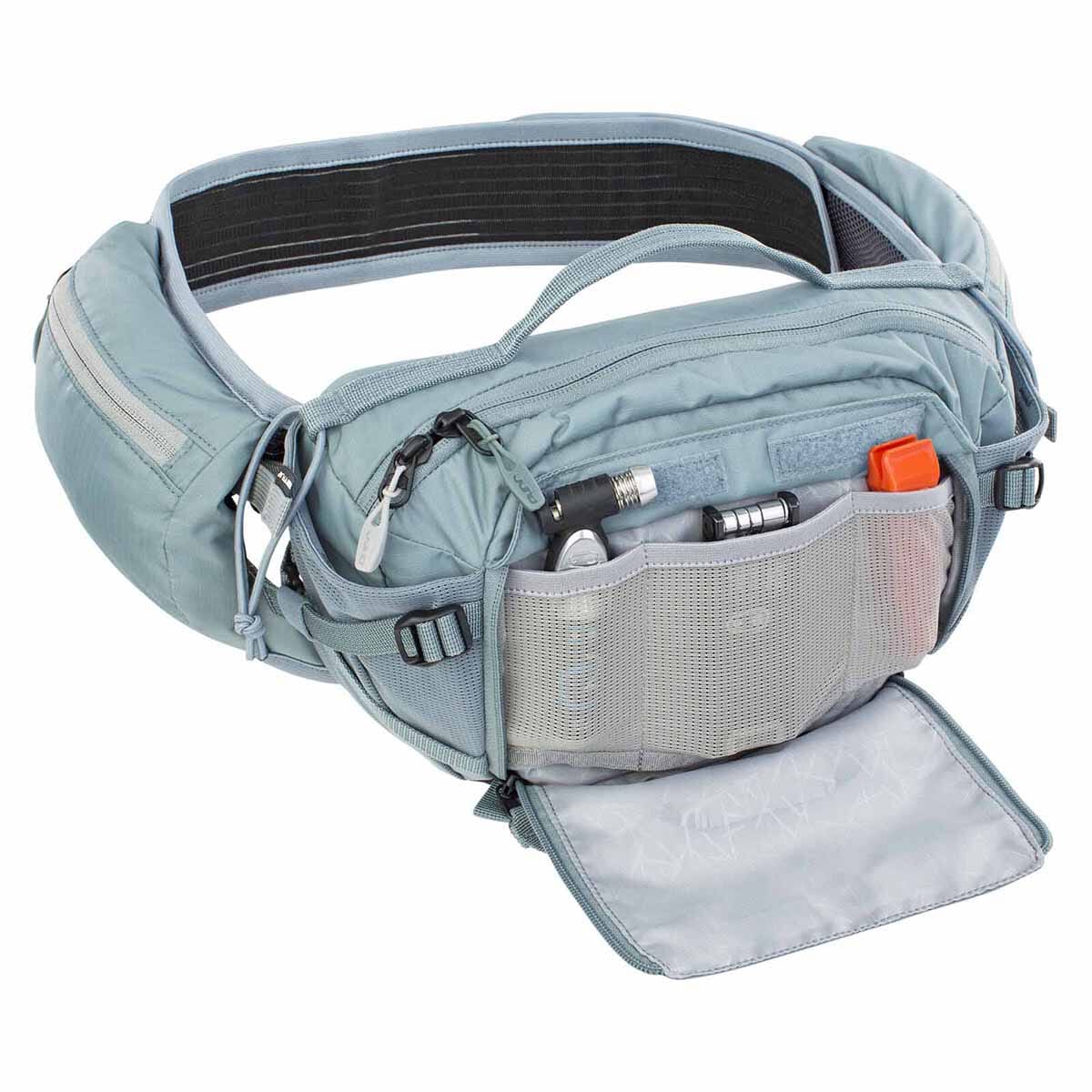 EVOC HIP PACK PRO E-RIDE 3L saszetka biodrowa niebieska - Image 3
