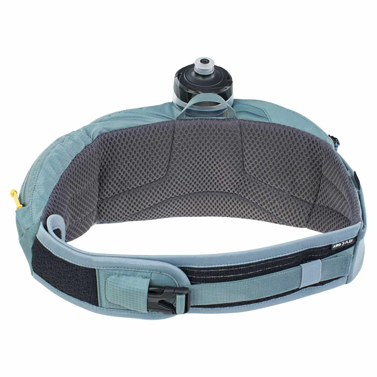 EVOC HIP POUCH PRO 1L + DRINK BOTTLE 0.55 Banana Bag Grey - Image 2