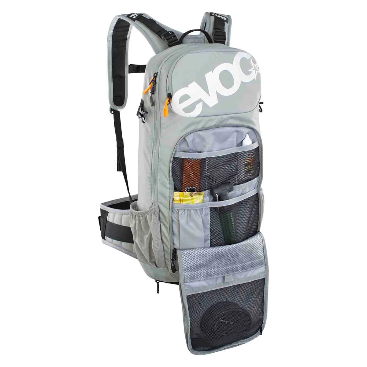 Plecak z grzbietem EVOC PROTECTOR FR ENDURO 16 L Szary - Image 5
