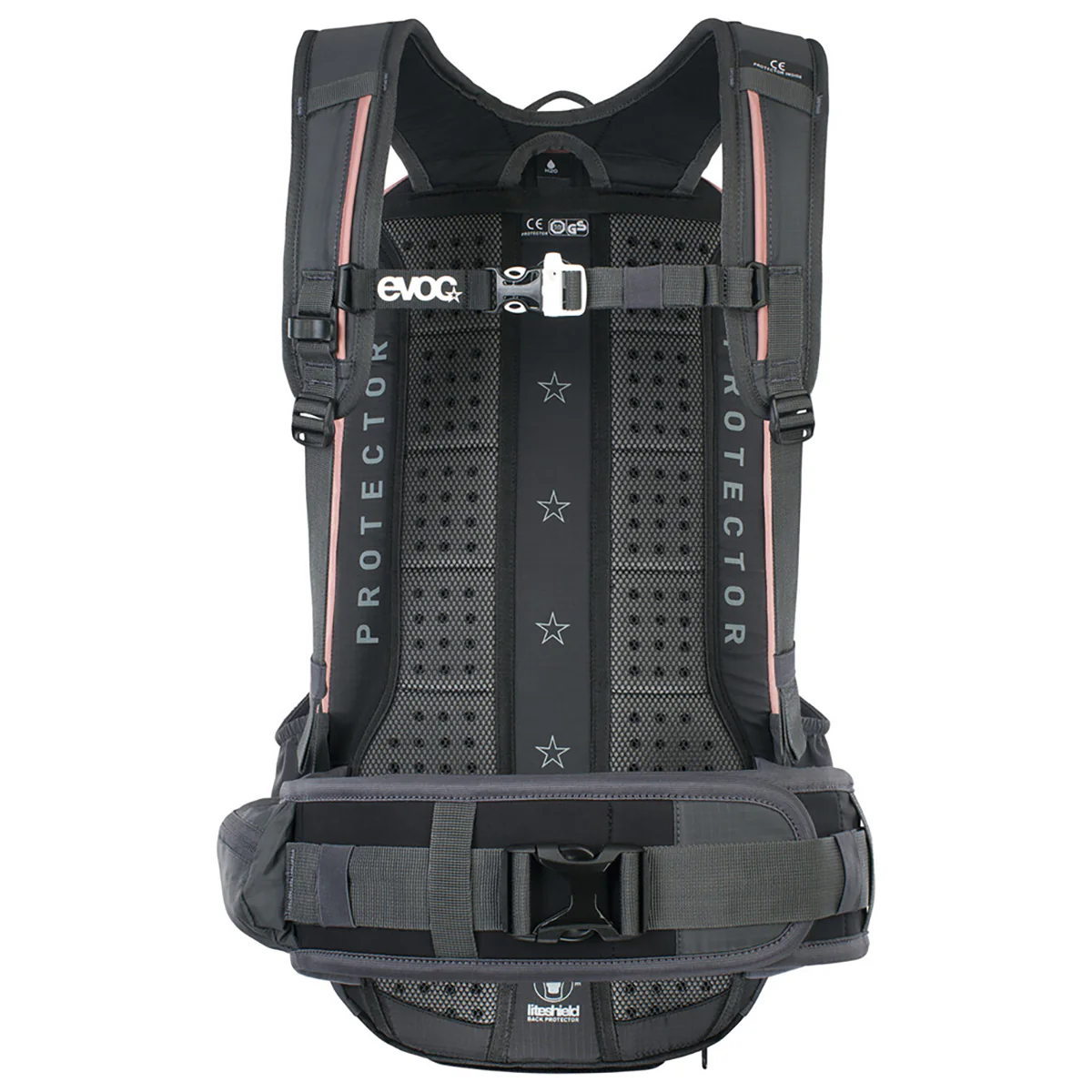 EVOC PROTECTOR FR ENDURO Plecak z ochroną grzbietu 16 L Różowy - Image 2