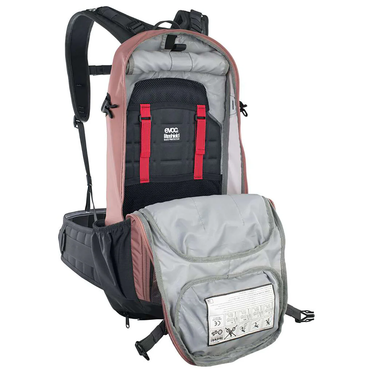 EVOC PROTECTOR FR ENDURO Plecak z ochroną grzbietu 16 L Różowy - Image 6