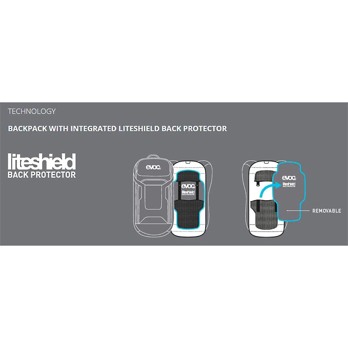 EVOC PROTECTOR FR ENDURO BLACKLINE 16 L Plecak ze zintegrowaną ochroną grzbietu czarny - Image 7