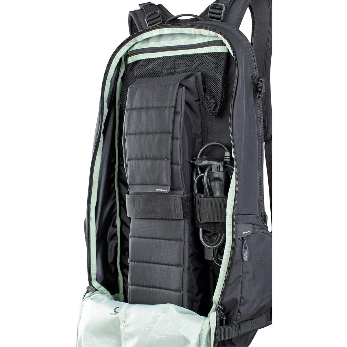 EVOC TRAIL E-RIDE Plecak z ochroną grzbietu 20L Czarny - Image 5