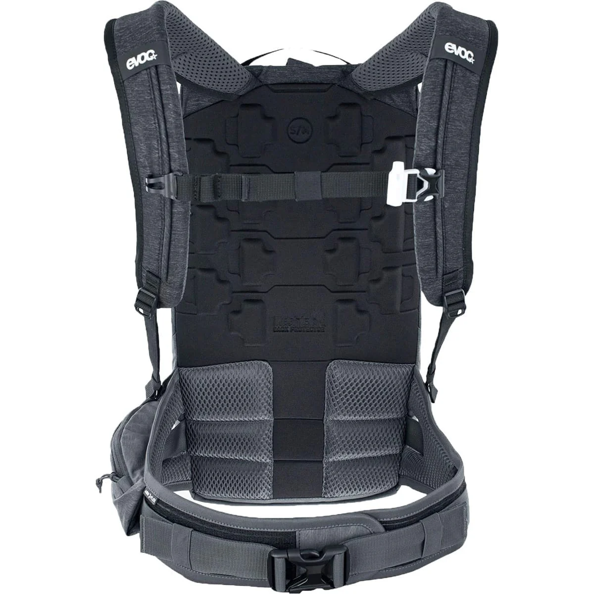 Plecak z grzbietem EVOC TRAIL PRO 10L Czarny - Image 2